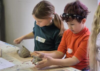 Creatief aan de slag in de kunstkerk