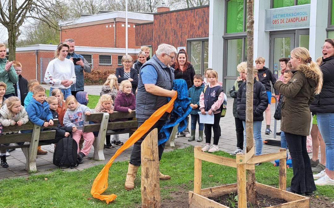 Herinneringsboom geplant bij basisschool in ’t Zandt